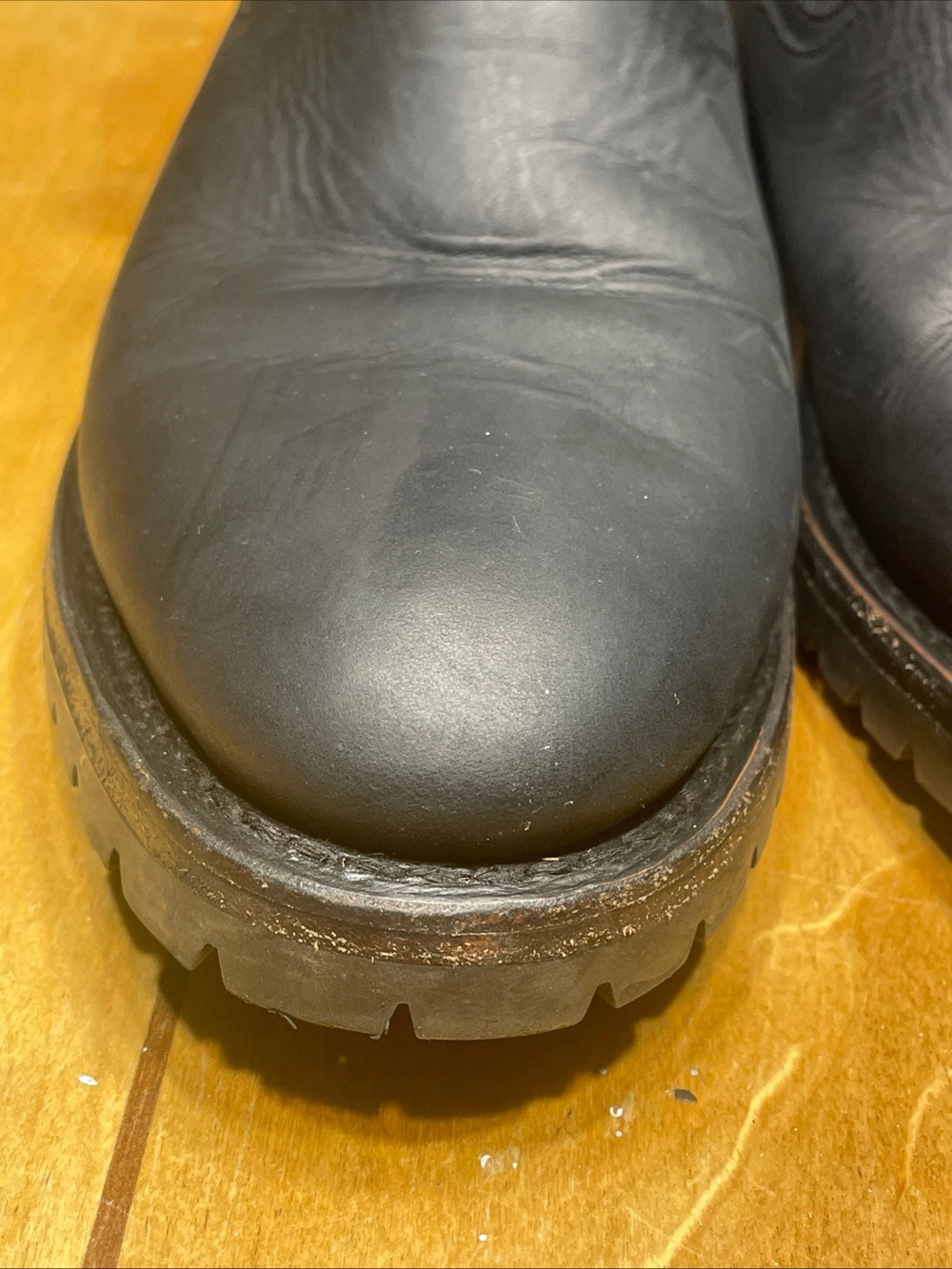 Thursday Boot Co Black Matte Chelsea Legend Boots Size 8.5 Excellent Condition! - Picture 15 of 16